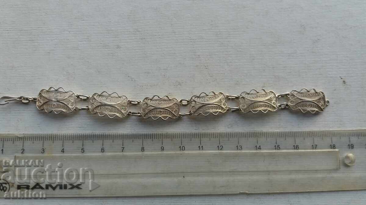 BRĂȚARĂ ARGINTIE FRUMOASĂ FILIGRAN