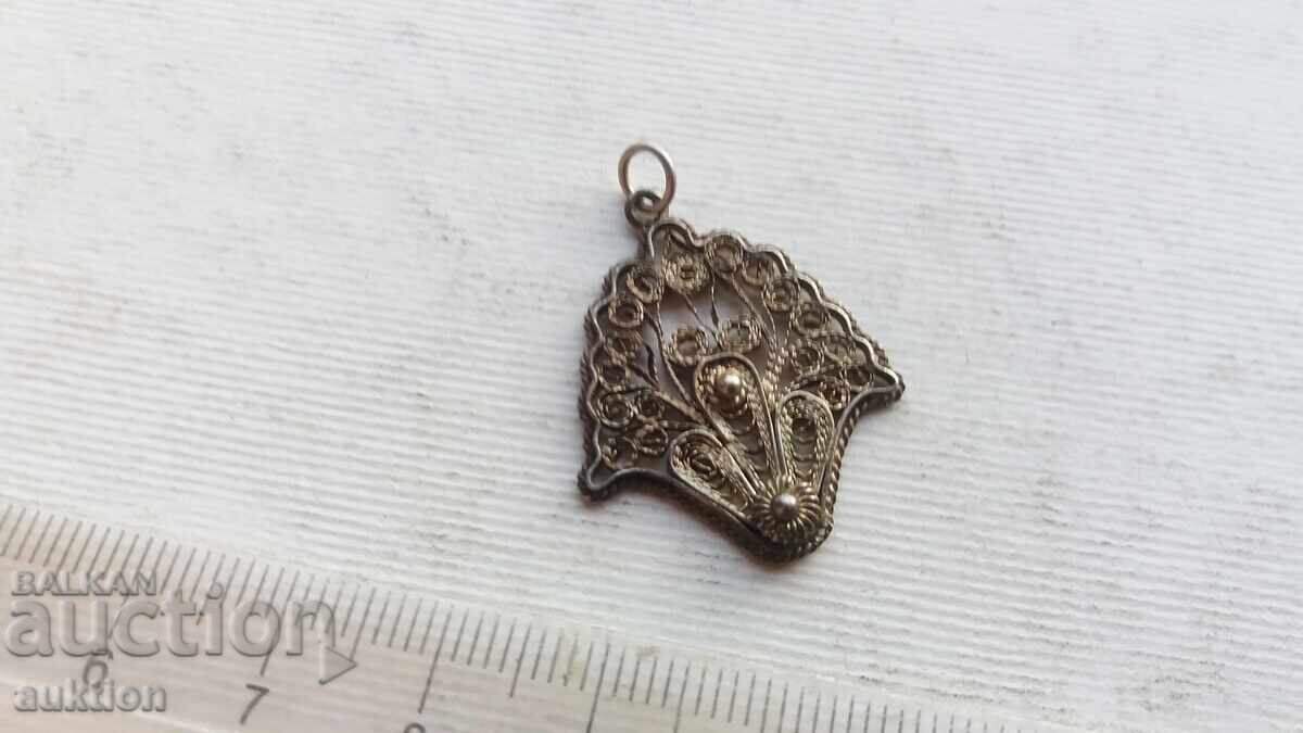 Auction  PENDANT - JEWELRY - FILIGREE - SILVER