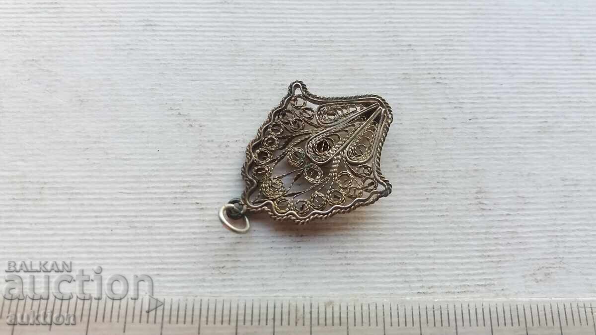 PENDANT - JEWELRY - FILIGREE - SILVER - 6