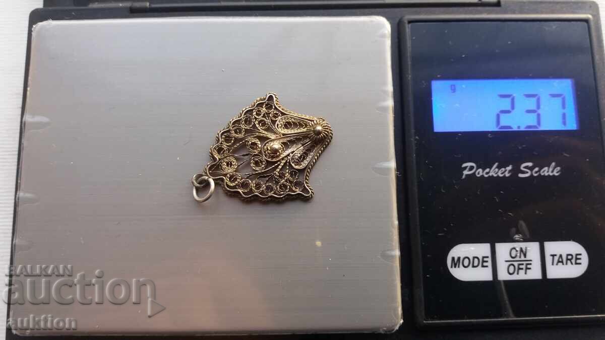 PENDANT - JEWELRY - FILIGREE - SILVER - 7