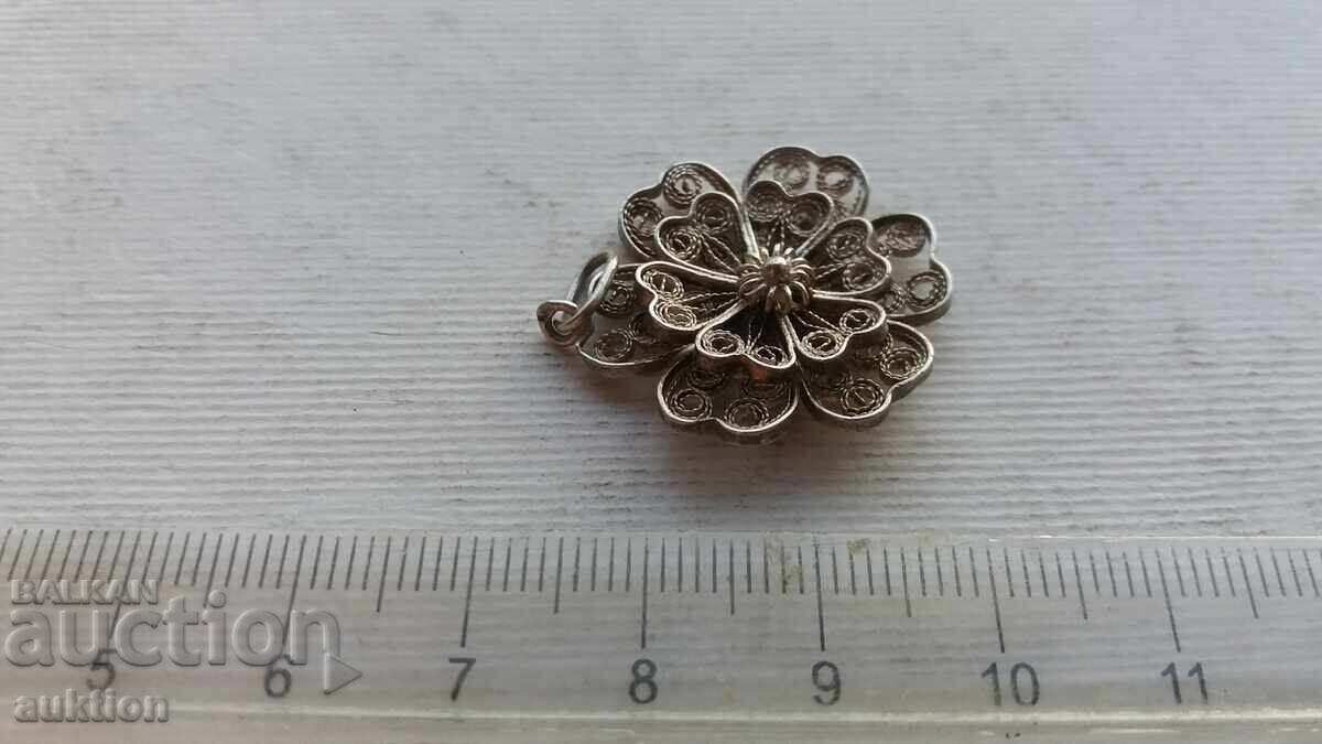 PENDANT - JEWELRY - FILIGREE - SILVER - 6