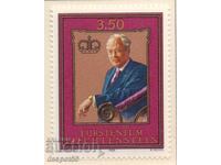 1986 Liechtenstein. 80 de ani de la nașterea Prințului Franz Josef al II-lea