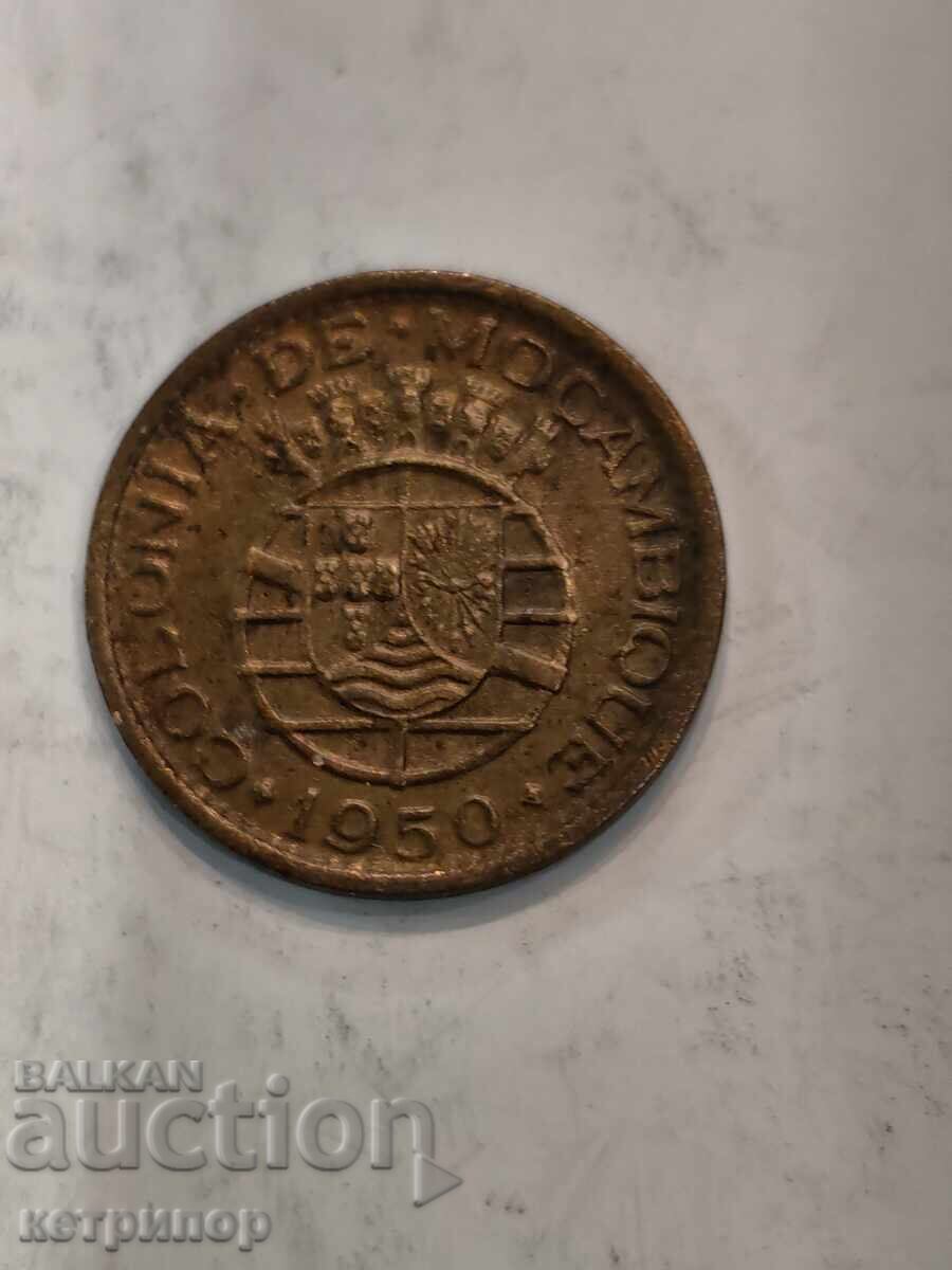20 центаво Мозамбик 1950 г.