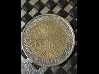 2 Euro Coin Error - France 2001 LIBERTY EQUALITY FRATERNITY