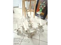 Χάλκινος πολυέλαιος με 6 φώτα