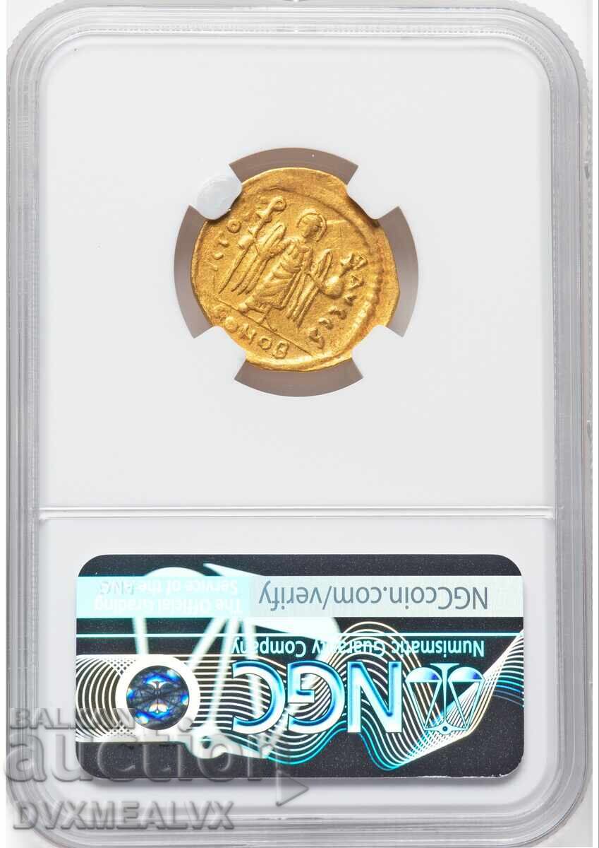 Delivery of NGC-Ch VF Golden solidus of Phocas - READ THE DESCRIPTION!!!!!