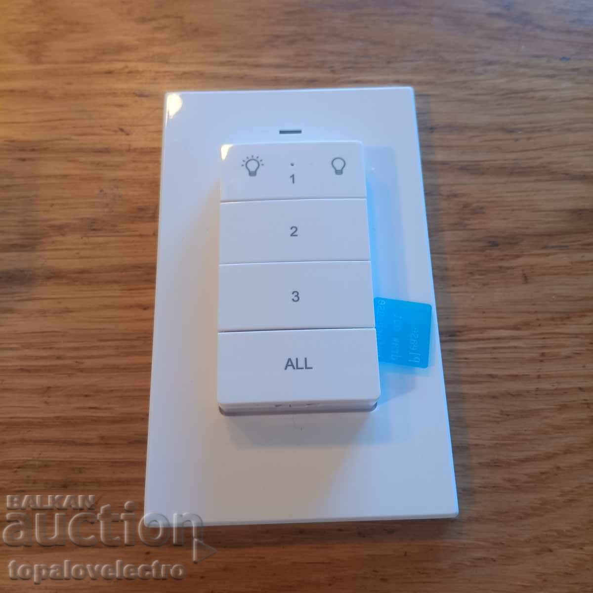 Доставка на НОВИ! 2 броя Безжични контакти с дистанционно + стенен бутон