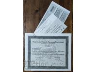 Promoție Olanda 1000 Guldeni 1922 Compania de Căi Ferate