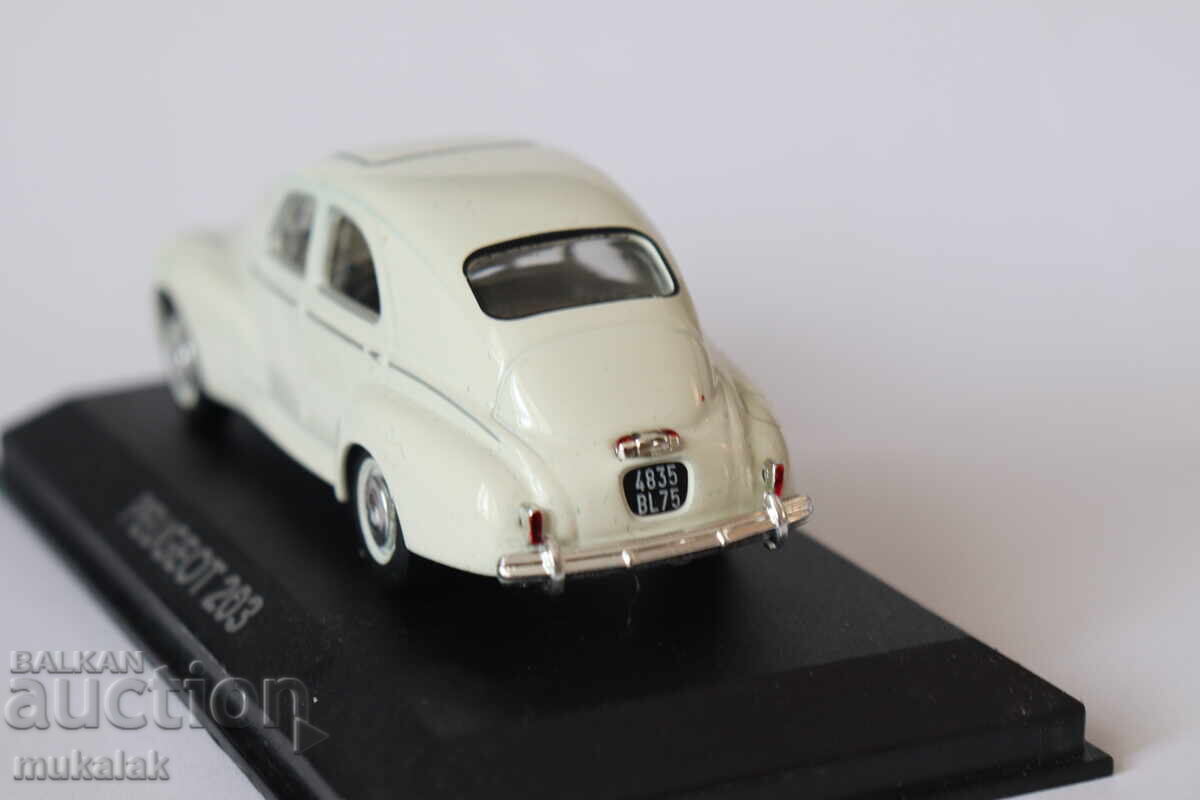 1:43  PEUGEOT 203     КОЛИЧКА РЕТРО МОДЕЛ - 6