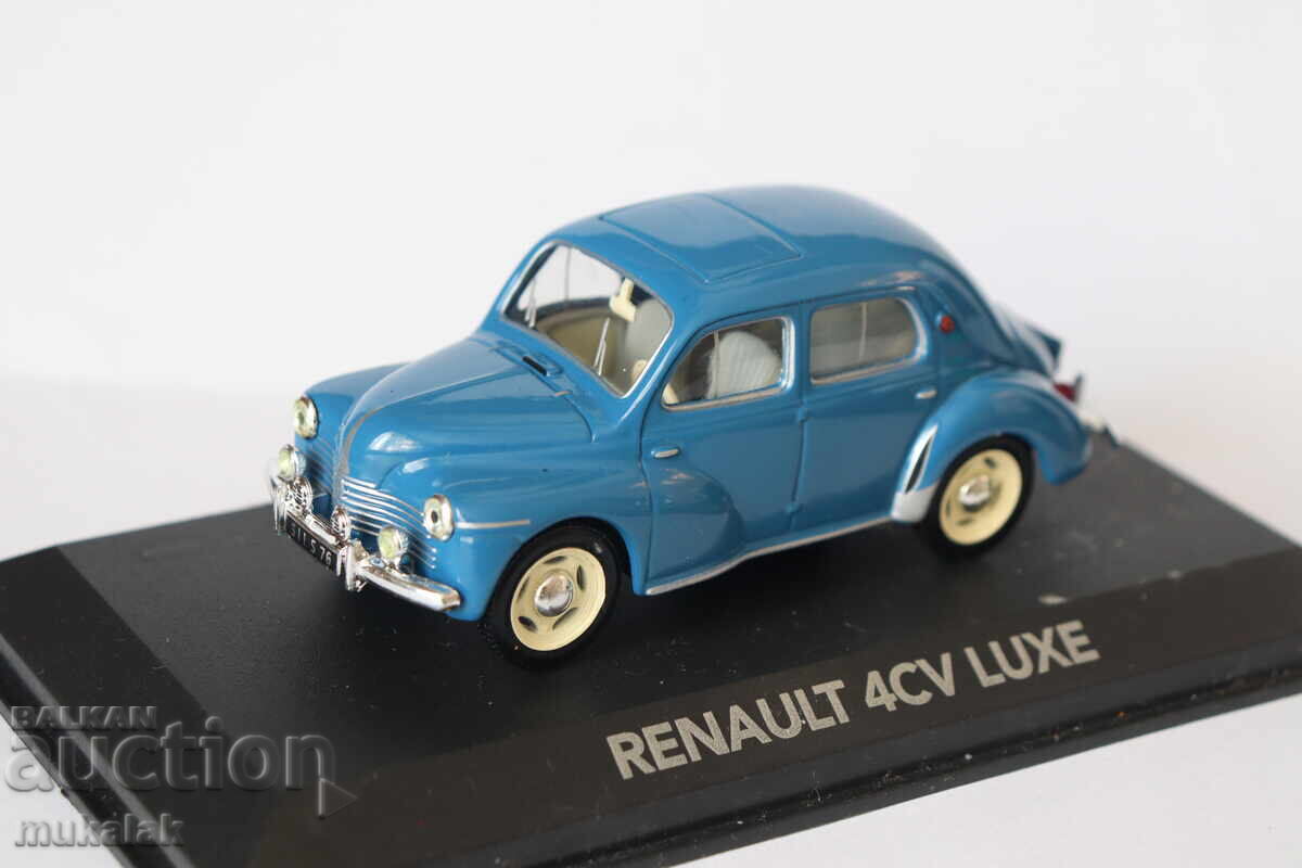 1:43 RENAULT 4CV LUXE ΚΟΛΙΤΣΚΑ ΡΕΤΡΟ ΜΟΝΤΕΛ - 6