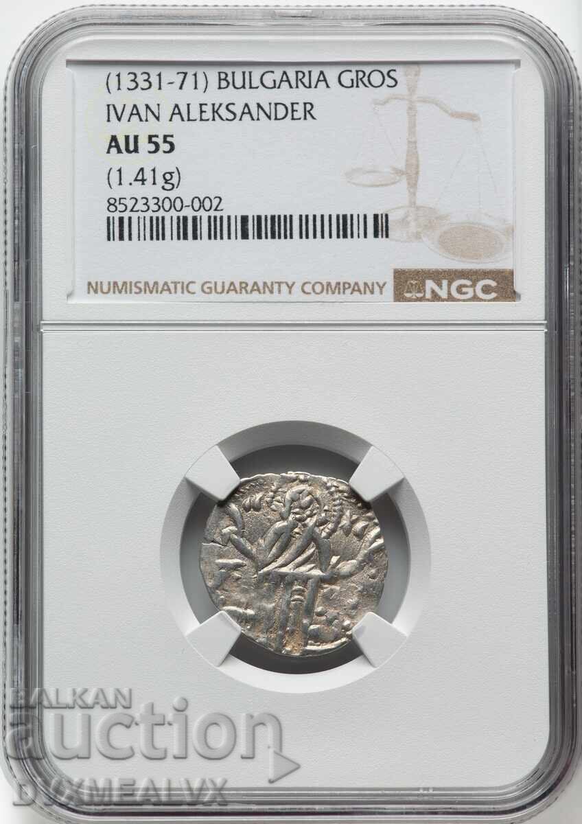 №5 NGC-AU55 Groș pe Țarul Ioan Alexandru - CITIȚI DESCRIEREA