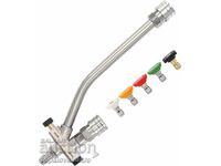 NOU! Conector dublu pentru spumă și duză pentru aparat de spălat cu presiune, 1/4" Qui