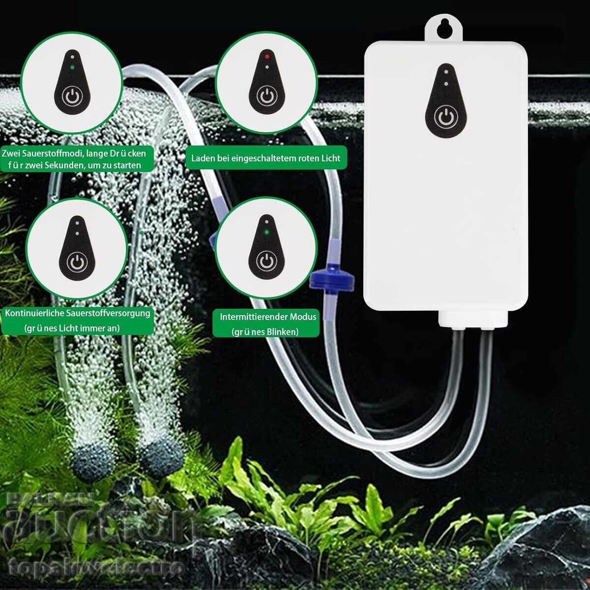 NOU! Pompă de aer solară 2W, cu USB și încărcare solară cu preț € 10.00 | 19.56 BGN