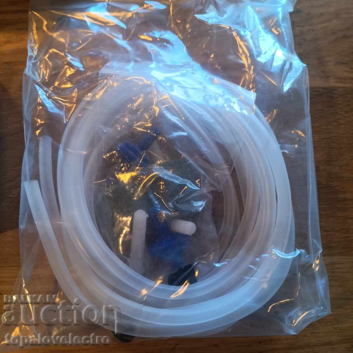 NOU! Pompă de aer solară 2W, cu USB și încărcare solară - 6