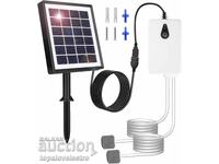 NOU! Pompă de aer solară 2W, cu USB și încărcare solară