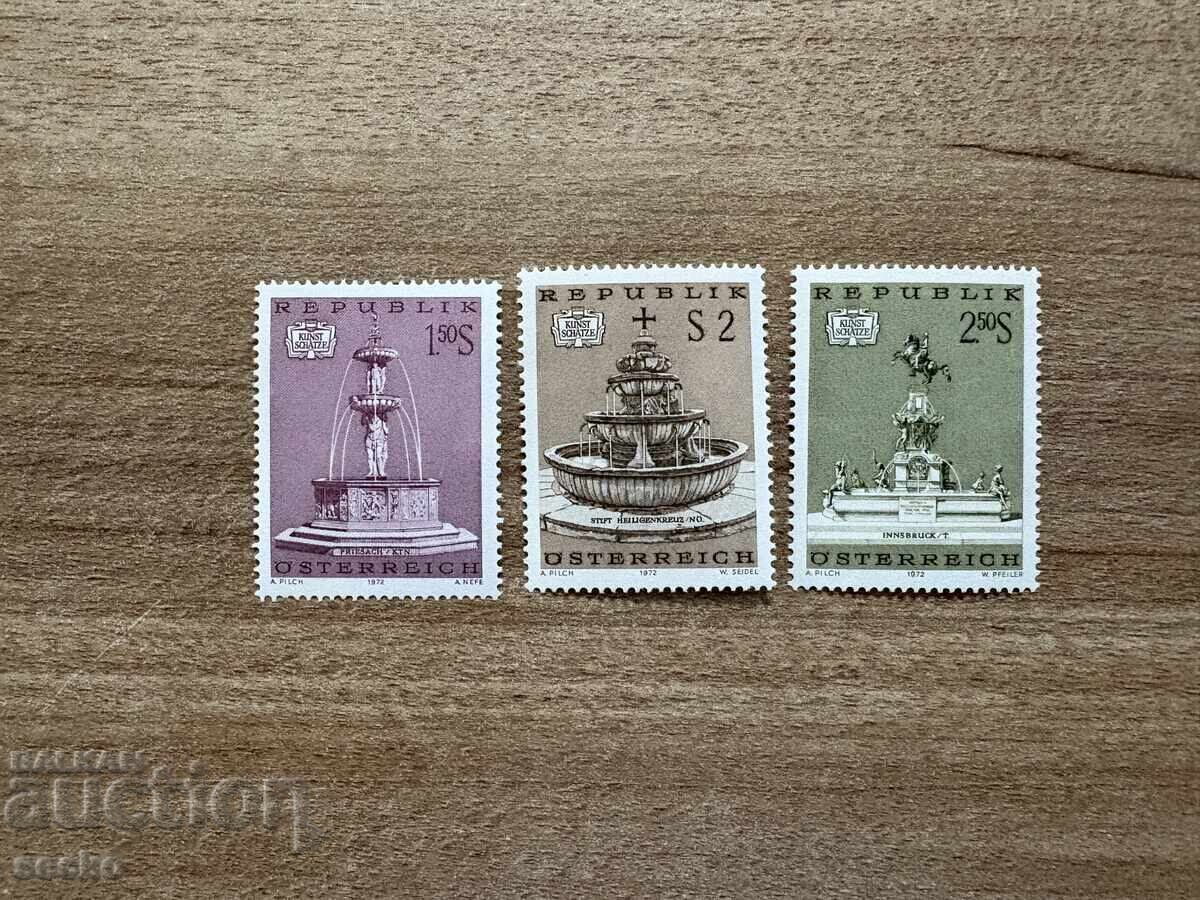 Австрия - Художествени съкровища в Австрия (1972) MNH