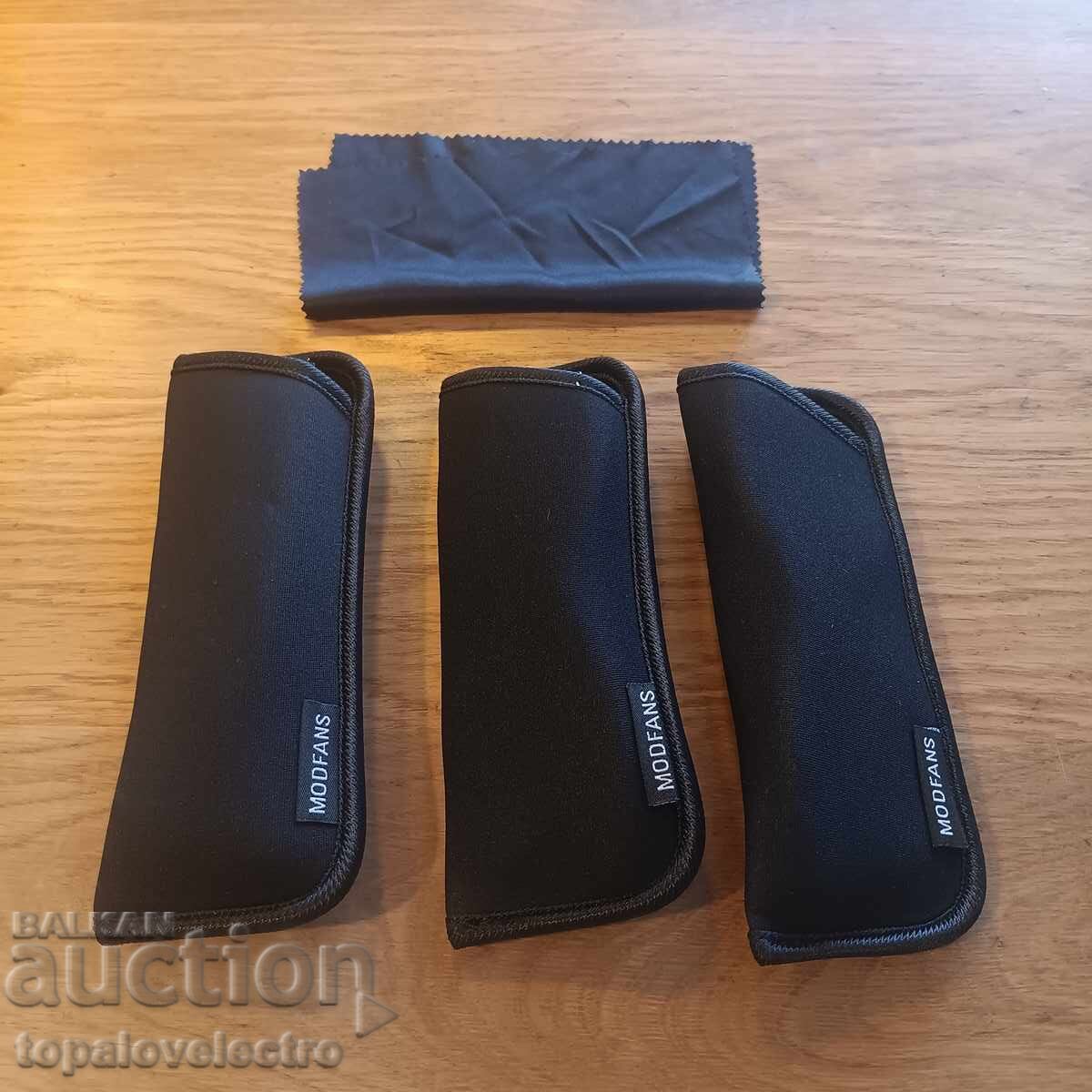 НОВ! Комплект 3 броя очила за четене, +3.00, кръгли рамки, п - 5