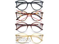NEW! Set of 3 reading glasses, +3.00, round frames, p