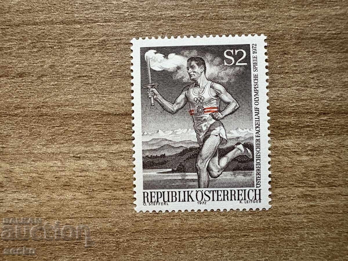 Austria - Olympic Torch Relay (1972) MNH