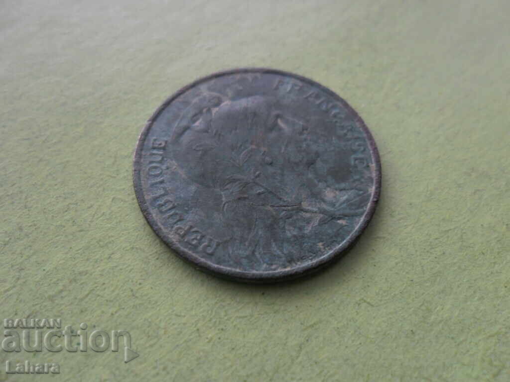 5 сантима 1916 г. Франция - 5