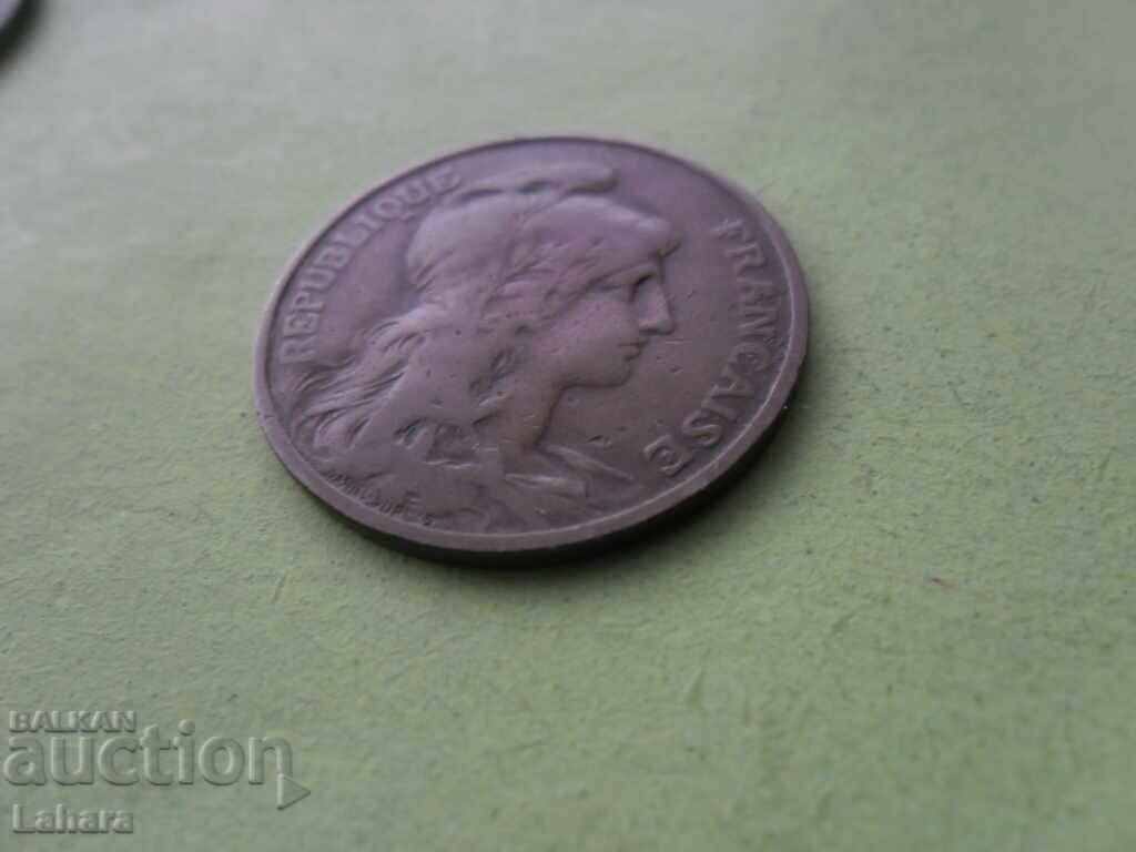 Доставка на 5 сантима 1912 г. Франция Доставка на 5 сантима 1912 г. Франция