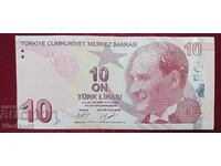 Turkey 10 Lira 2009