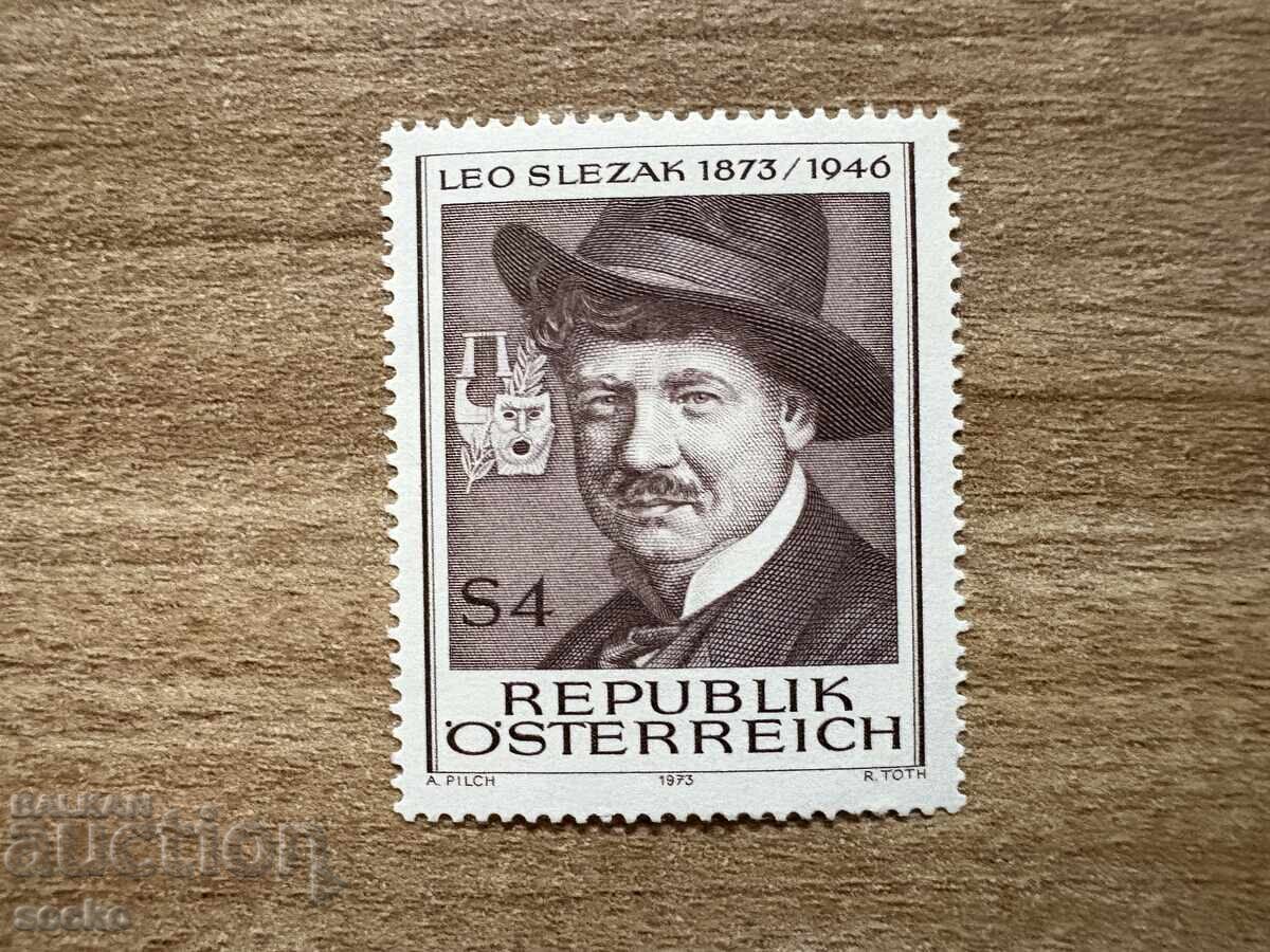 Austria - 100g. from the birth of Leo Slezak (1973) MNH