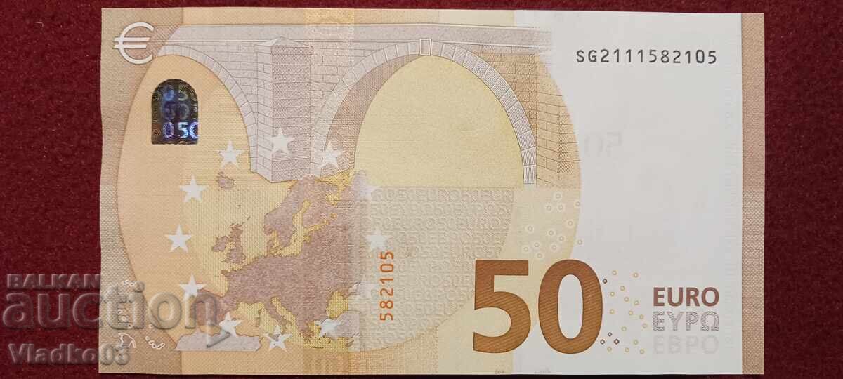 Италия 50 евро 2017 с цена € 58.00 | 113.44 лв.