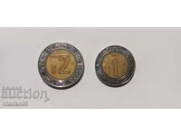 Mexic - lot 1 și 2 pesos 2005 1998