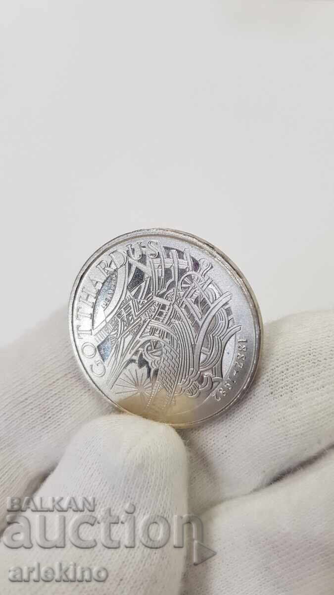 Collectible coin 5 francs Switzerland 1982 PROOF SWISS - 7