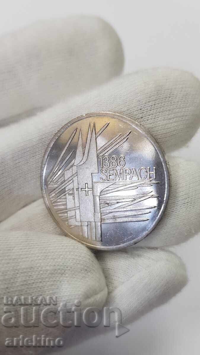 Доставка на Колекционна монета 5 франка Швейцария 1986 SWISS