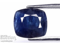Син сапфир от Австралия - нагряван 1.97ct 8x7.2mm cushion шл
