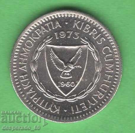 (¯`'•.¸ 25 mili 1973 CIPRU UNC ¸.•'´¯) cu preț € 1.50 | 2.93 BGN