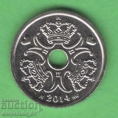 (¯`'•.¸ 1 coroană 2014 DANEMARCA UNC- ¸.•'´¯) cu preț € 0.70 | 1.37 BGN