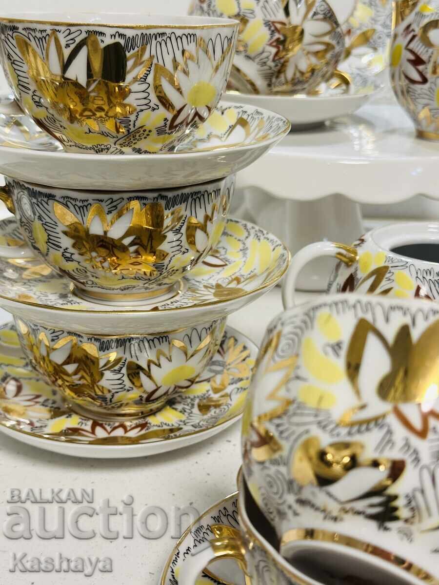 ЛФЗ “”Золотые ромашки « 18К Gold Finish - 6