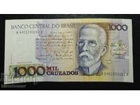 Brazil, Brazilia, 1000 cruzaados 1988, UNC