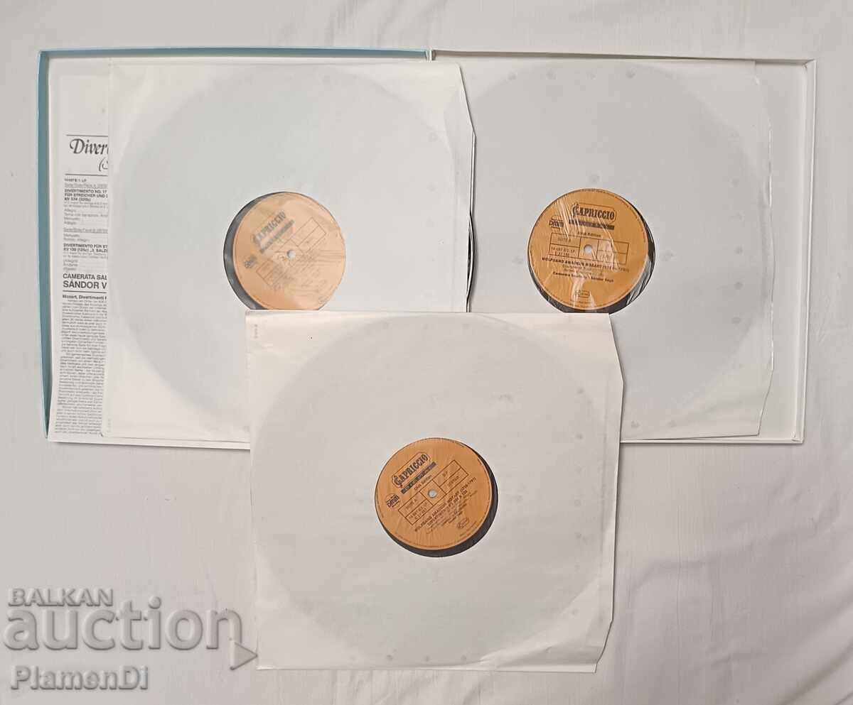 W. A. Mozart. Set de 3 discuri de vinil cu muzică clasică - 5