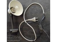 Настолна лампа с щипка и гъвкаво рамо