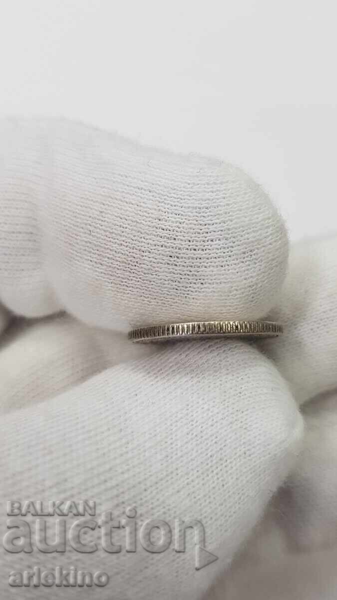 Rare Silver Coin 25 Cents 1902 NETHERLANDS - 6