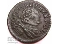 Πολωνία 1 γρόσι 1753 Αύγουστος χάλκινο