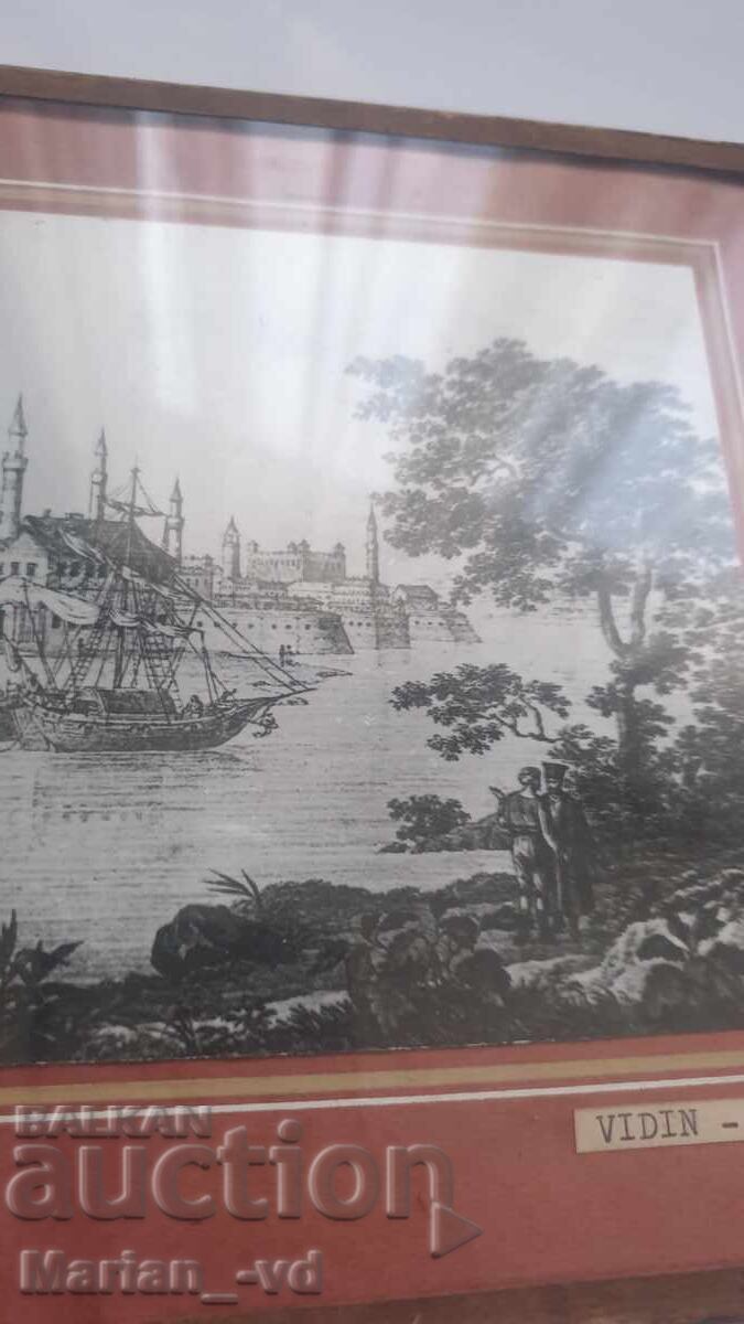 Delivery of Old lithograph by Adolph Friedrich Kunike