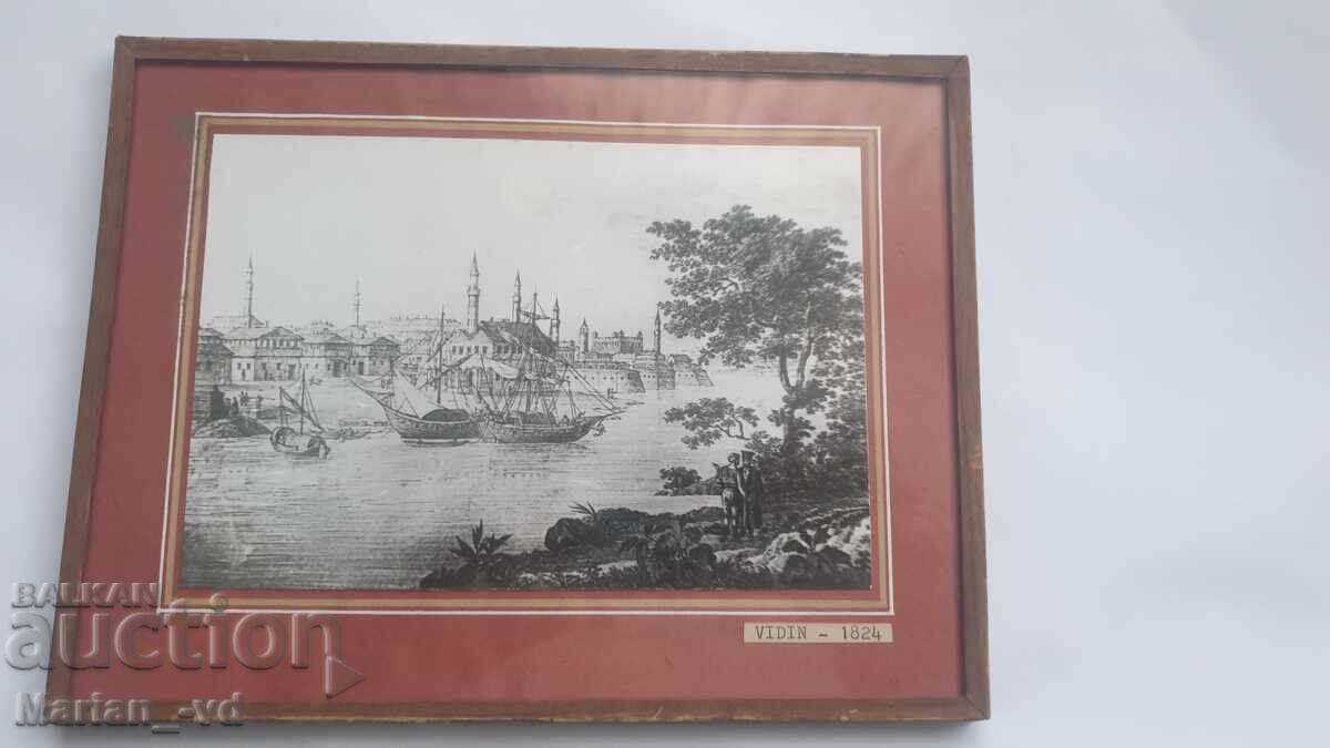 Litografie veche de Adolph Friedrich Kunike