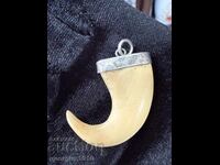 Violin made of bone with silver fittings No. 7834