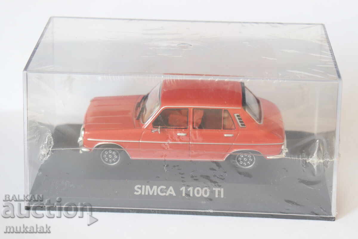 1:43 SIMCA 1100 TI ΚΟΛΙΤΣΑ ΠΑΙΧΝΙΔΙ ΜΟΝΤΕΛΟ