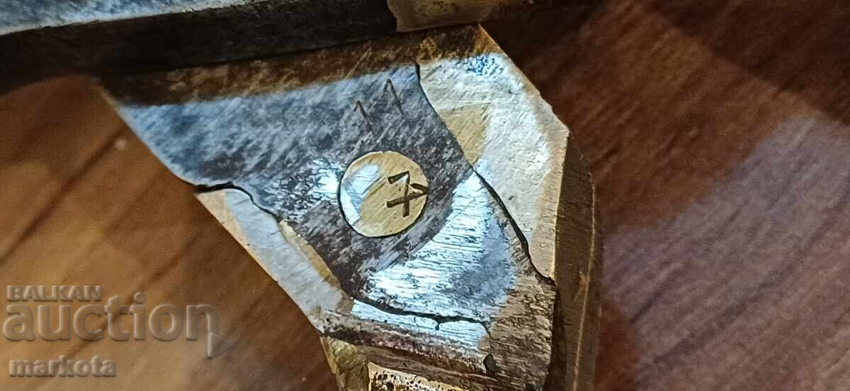 стара голяма абаджийска ножица - 5