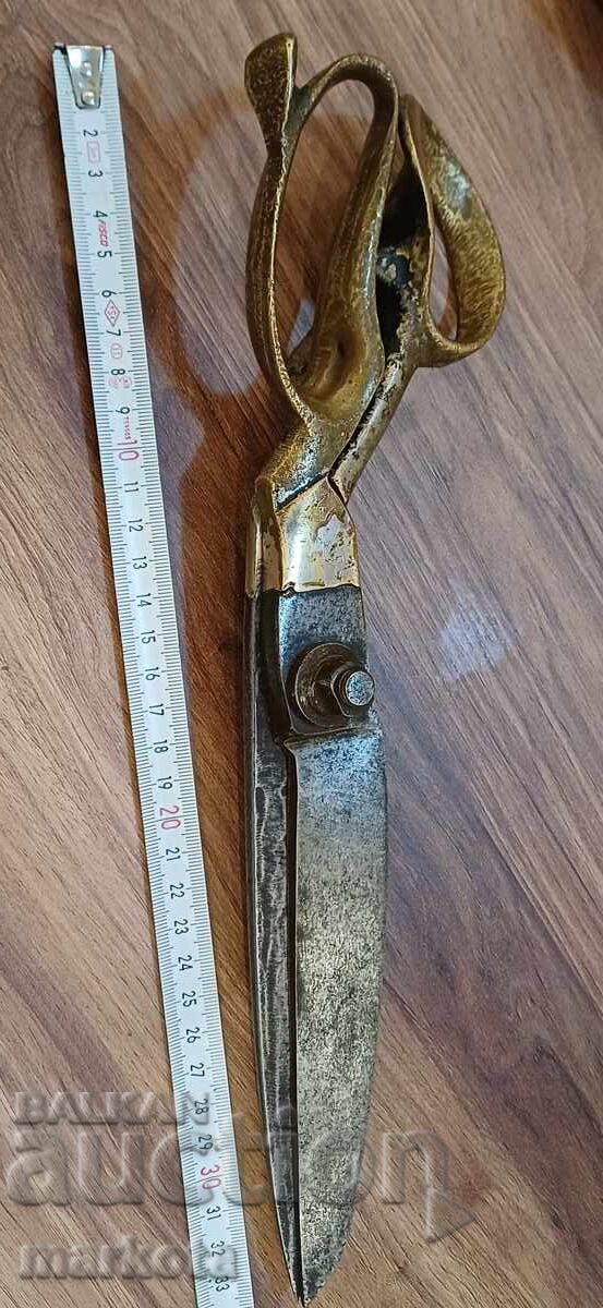 стара голяма абаджийска ножица - 6