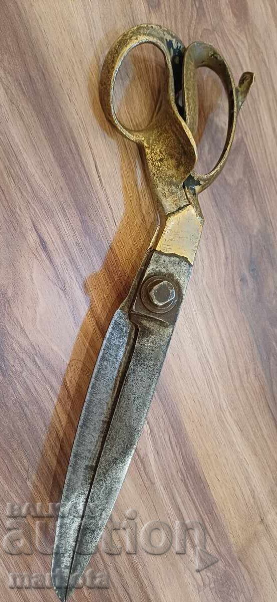стара голяма абаджийска ножица