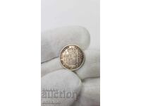 Monedă rară de argint 50 Cent 1900 Spania