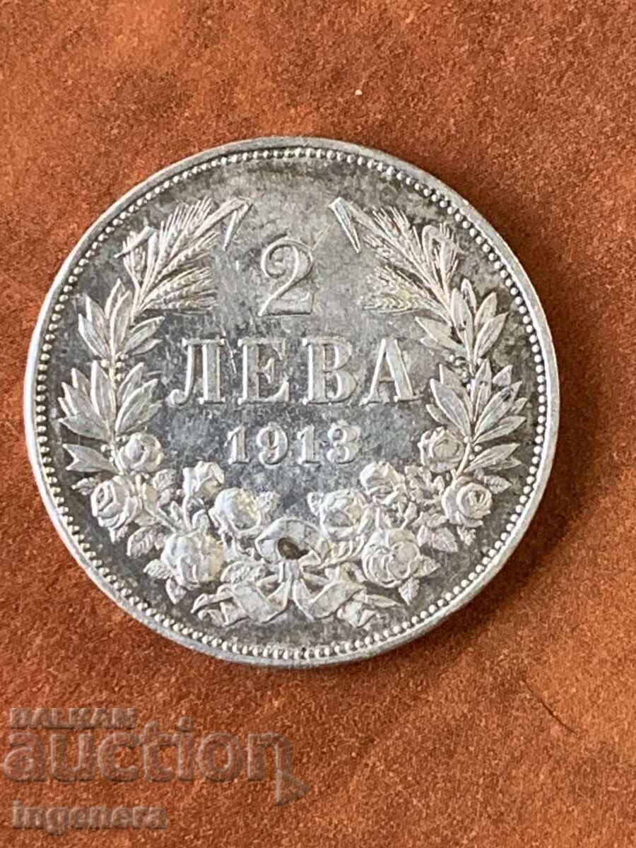 Coin 2 Leva 1913