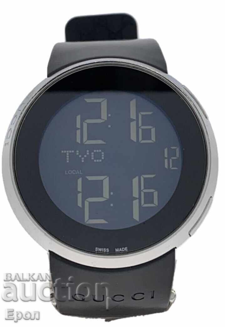 Παράδοση Χειροποίητο ψηφιακό ανδρικό ρολόι Gucci